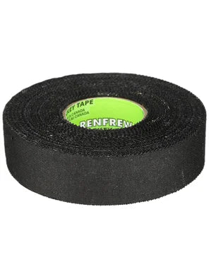 Renfrew Black Cloth Hockey Tape
